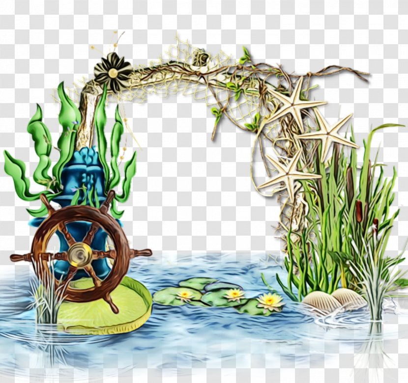 September Cartoon - Grass - Aquarium Decor Architecture Transparent PNG