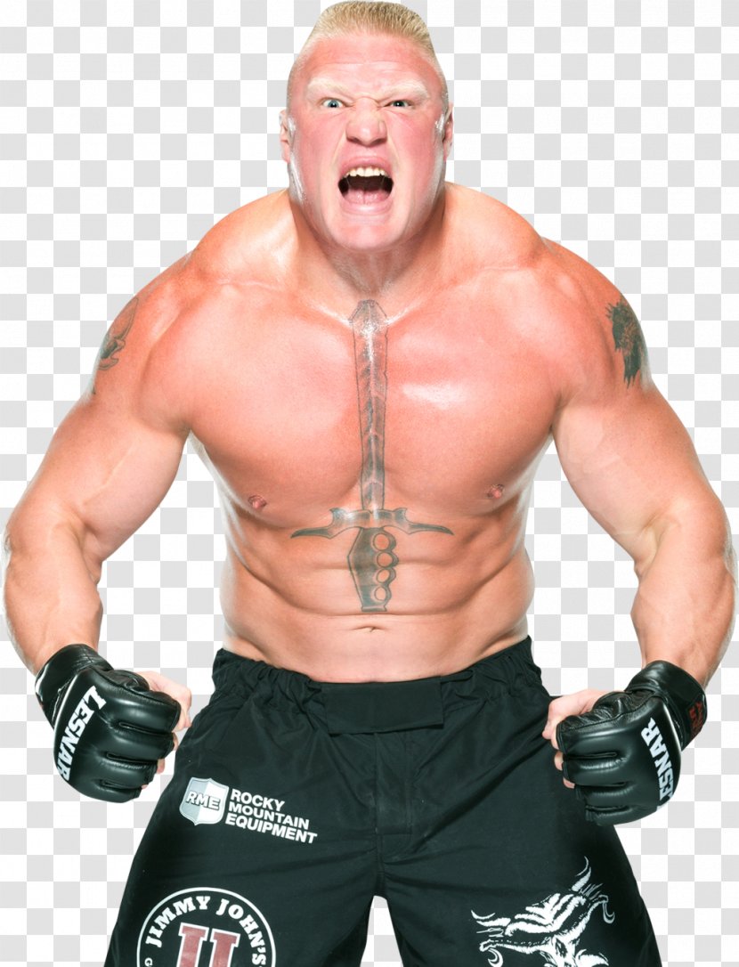 Brock Lesnar Professional Wrestling - Watercolor - Transparent Background Transparent PNG