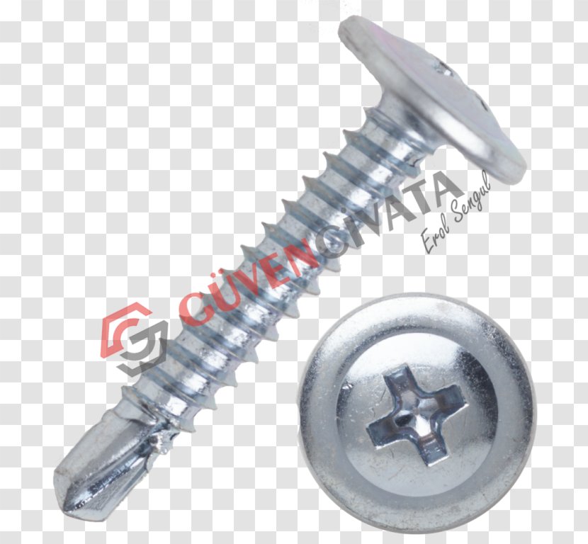 Self-tapping Screw Fastener Bolt Augers - Thread Transparent PNG