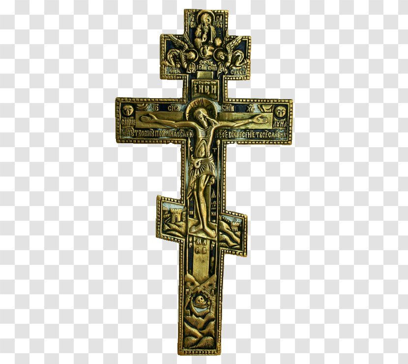 Russian Orthodox Church Cross Eastern Christian Crucifix Transparent PNG
