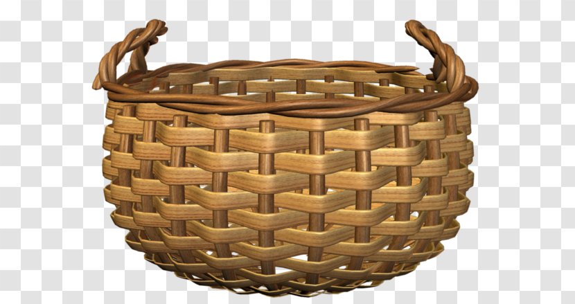 Basket Image Adobe Photoshop Wicker - Empty Transparent PNG