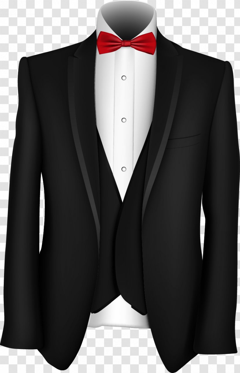 Tuxedo Suit - Formal Wear - Fine Men's Suits Dress Transparent PNG