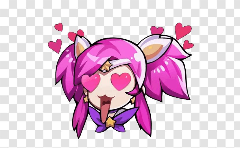 League Of Legends Sticker Riot Games Telegram - Flower Transparent PNG