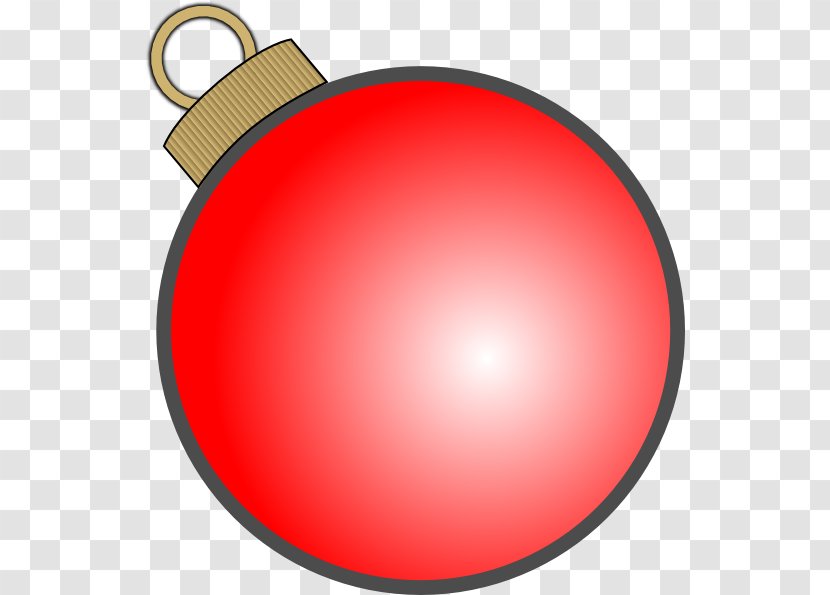 Christmas Ornament Decoration Clip Art - Outline Cliparts Transparent PNG
