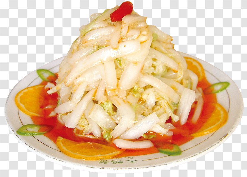 Thai Cuisine Sichuan Recipe Pungency - Dish - Spicy Cabbage Transparent PNG