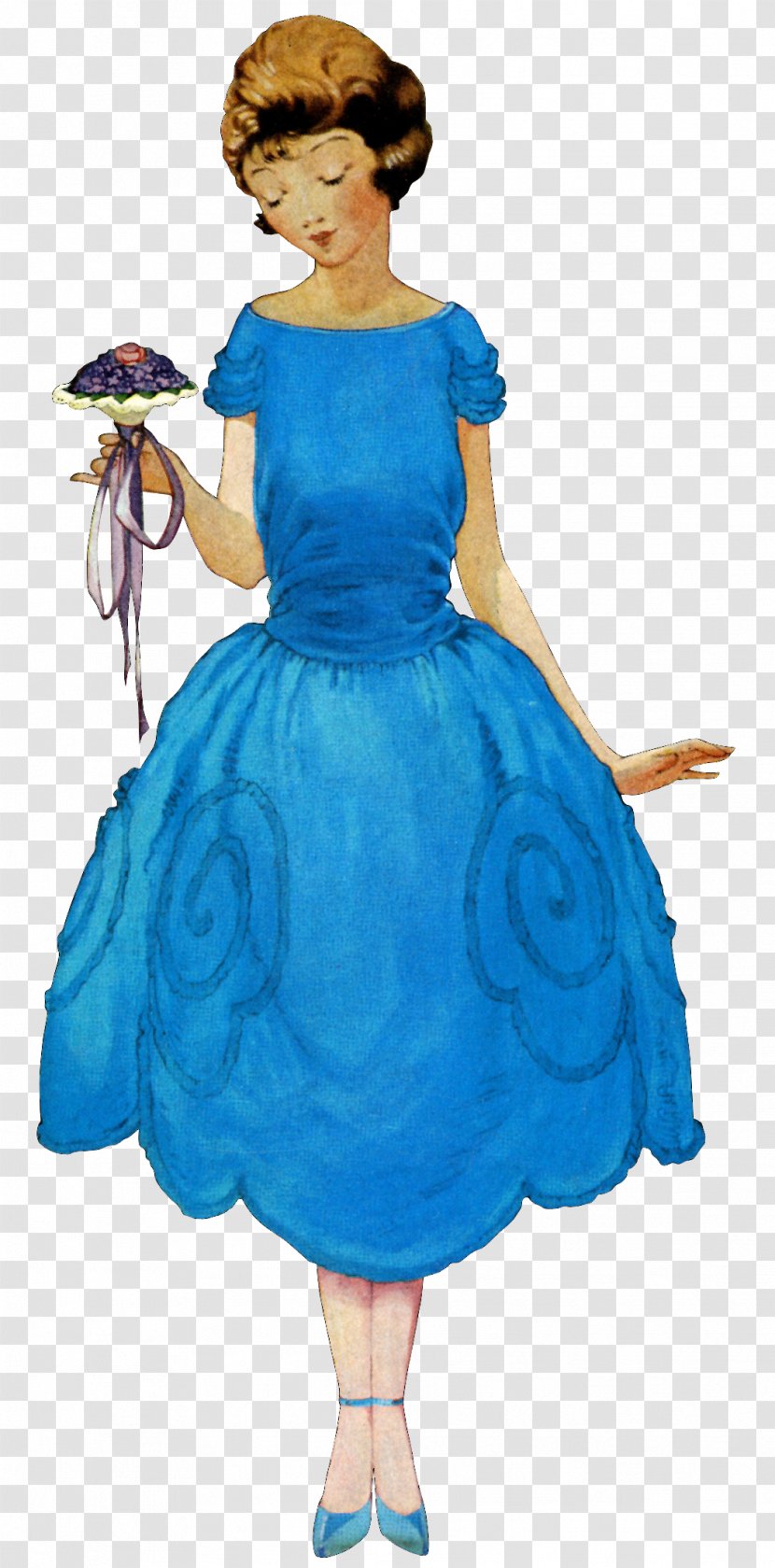 Costume Design Cinderella Dress Fairy Tale - Silhouette Transparent PNG