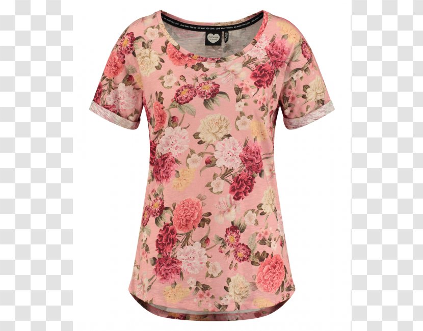 T-shirt Clothing Sleeve Blouse Sweater - Tree - Blush Floral Transparent PNG