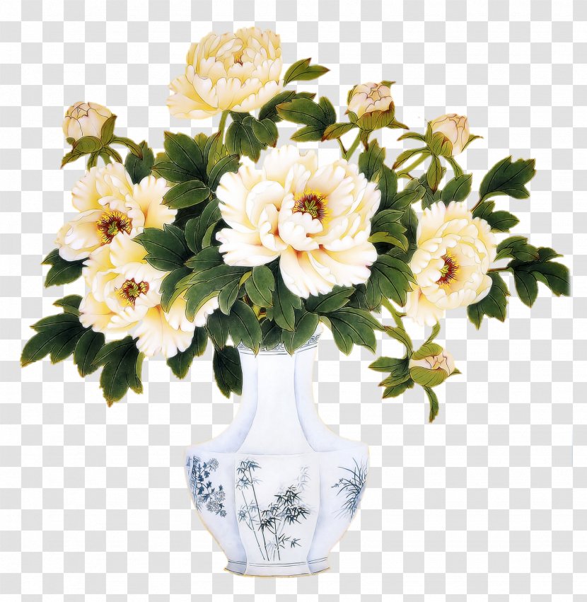 Flower Bouquet Clip Art - Garden Roses - Watercolor Peonies Transparent PNG