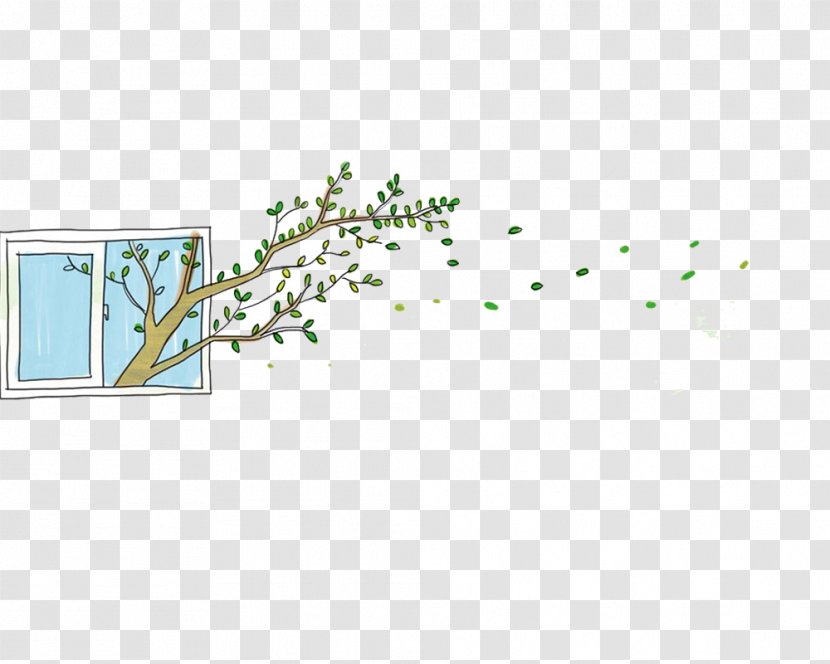 Leaf Recycling Material Waste Sorting - Wind - Simple Blows Green Leaves Transparent PNG