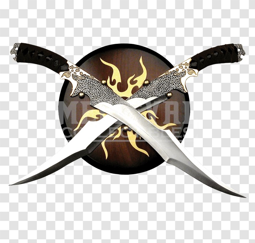 Sword Blade Weapon Elf Dagger - Fantasy Transparent PNG