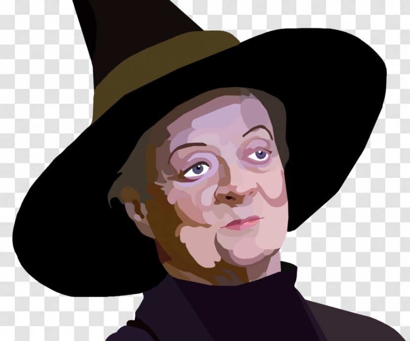 Professor Minerva McGonagall Harry Potter And The Philosopher's Stone Draco Malfoy Ron Weasley - Ginny - Watercolor Woman Like Transparent PNG