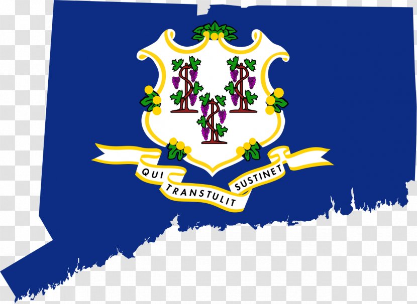 Flag Of Connecticut Hartford Map State - The United Kingdom Transparent PNG