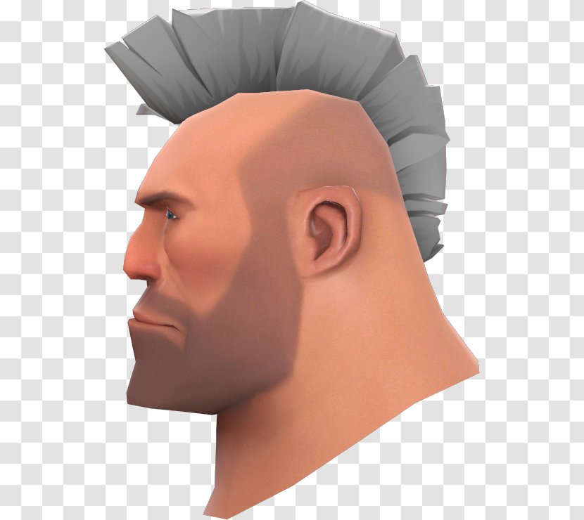 Team Fortress 2 Portal Left 4 Dead Garry's Mod - Facial Hair - Close Up Transparent PNG