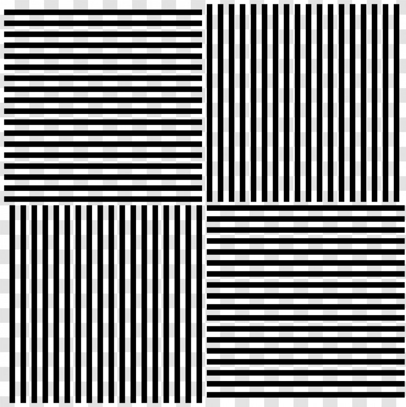 McCollough Effect Brain Visual Perception Color Optical Illusion - Horizontal Line Transparent PNG