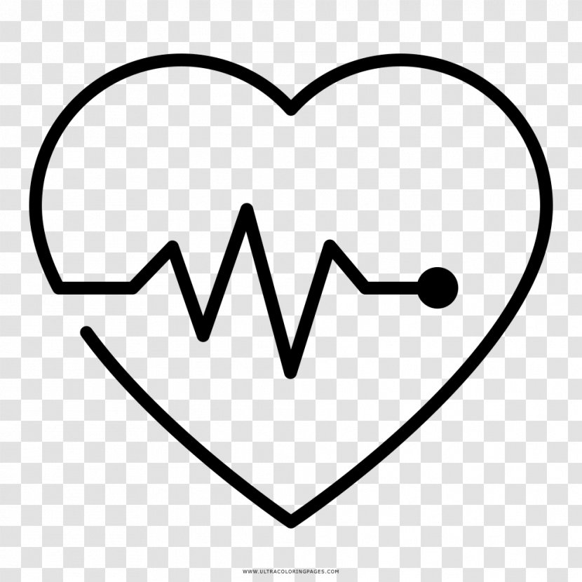 Heart Ritmo Cardíaco Drawing Clip Art - Cartoon Transparent PNG