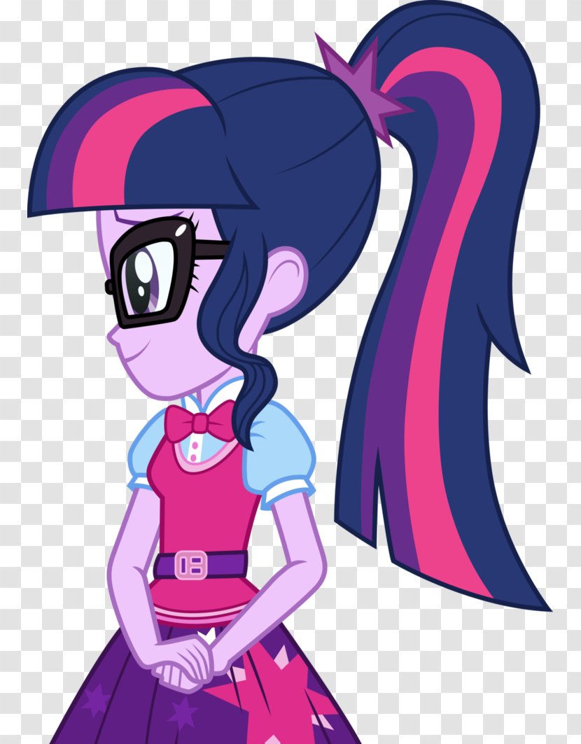 Twilight Sparkle Sunset Shimmer My Little Pony: Equestria Girls - Silhouette - Pony Transparent PNG