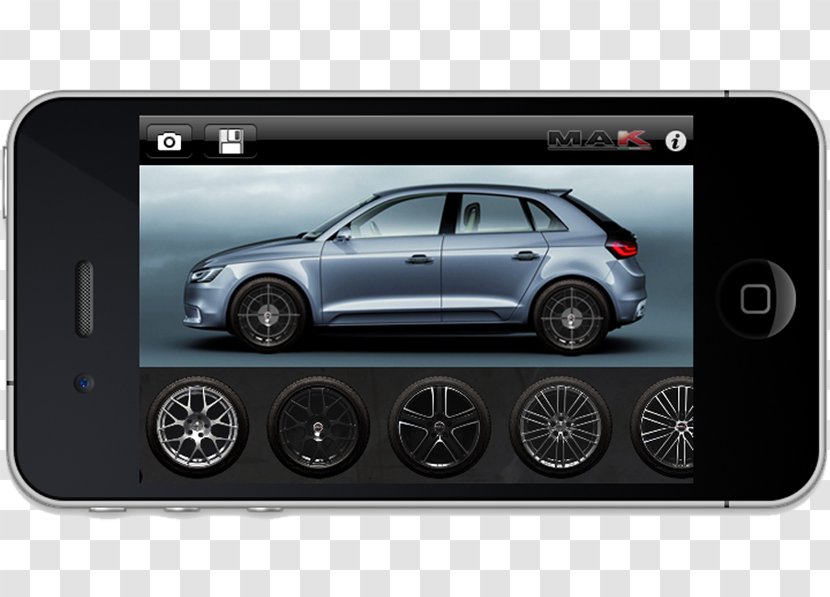 Car Audi Sportback Concept A3 A4 - Electronics - Mitsubishi Motors Download Transparent PNG