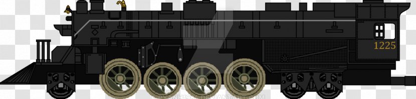 Steam Engine Train Locomotive Art Rail Transport - Mode Of - Express Transparent PNG