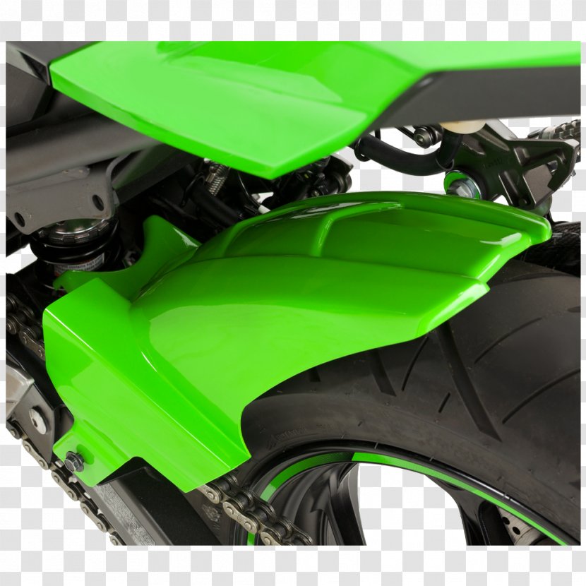 Tire Motorcycle Accessories Fender Kawasaki Ninja 300 - Vehicle Transparent PNG