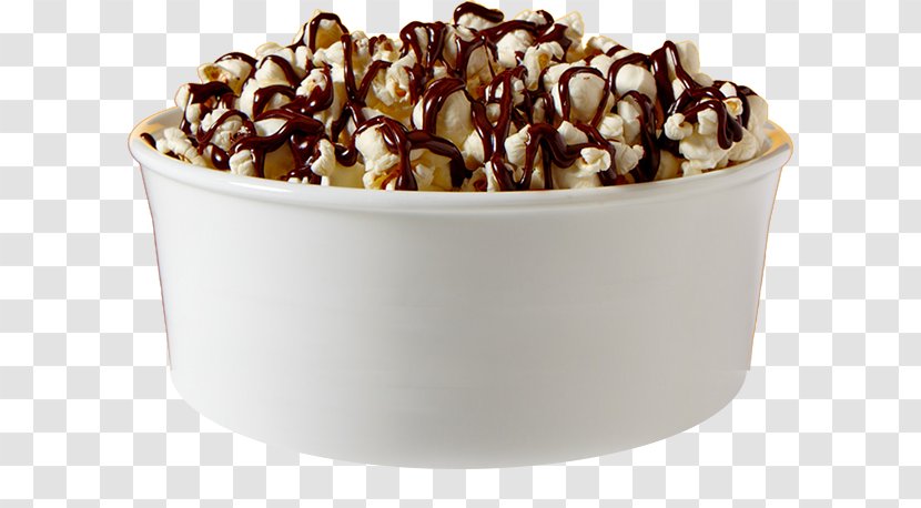 Sundae Chocolate Flavor Popcorn - Dish - Seasoning Transparent PNG