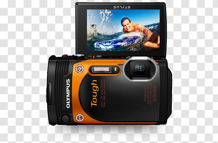Olympus Tough TG-5 Point-and-shoot Camera Rugged - Tg5 Transparent PNG