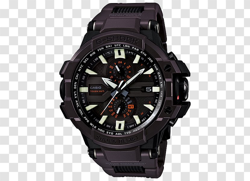 Master Of G G-Shock Casio Shock-resistant Watch - Pro Trek Transparent PNG