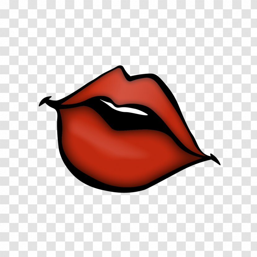 Behance Lip Project Clip Art - Red Transparent PNG