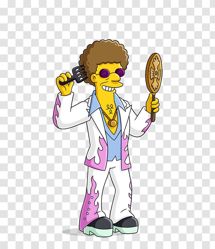 The Simpsons: Tapped Out Chief Wiggum Principal Skinner Mr. Burns Grampa Simpson - Disco Transparent PNG