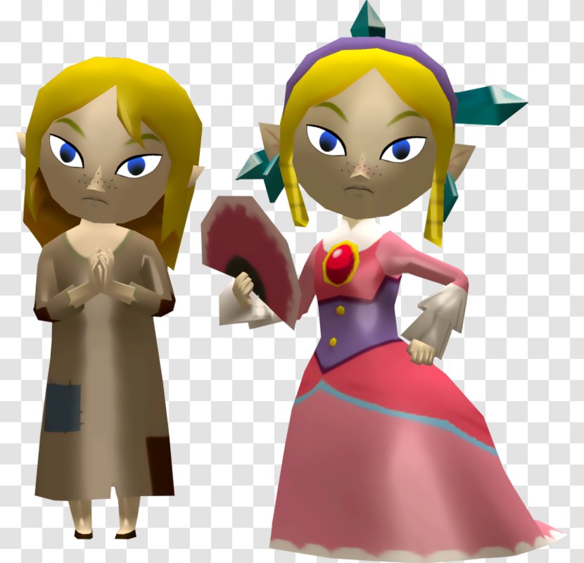 The Legend Of Zelda: Wind Waker Majora's Mask Princess Zelda Characters Dungeon Crawl Transparent PNG