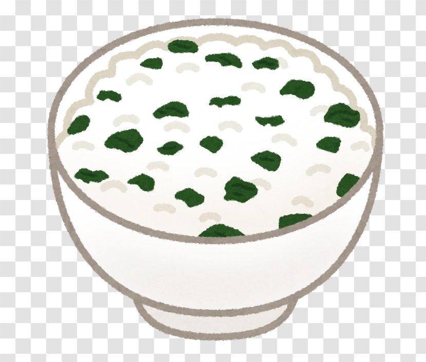 Onigiri いらすとや Wakame Cooked Rice - Green Transparent PNG