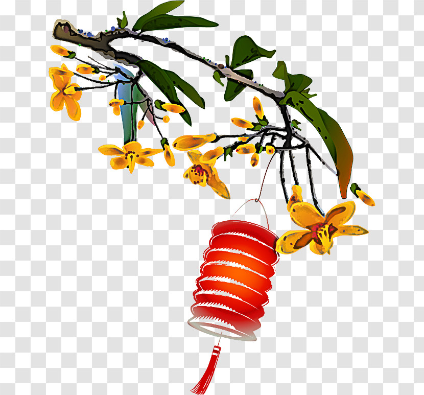 Branch Leaf Flower Twig Plant Transparent PNG