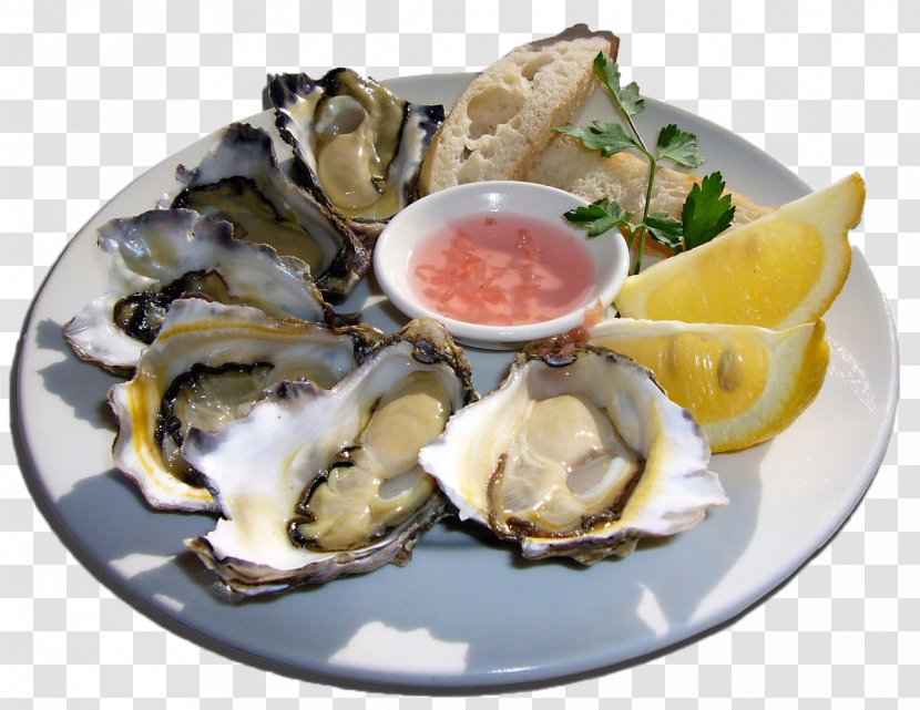 Oyster Health Food Diet Eating - Lamplight Delicious Oysters With Lemon Transparent PNG