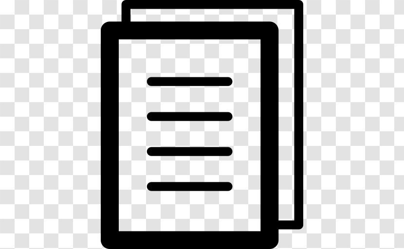 Text File Symbol - User Interface Transparent PNG