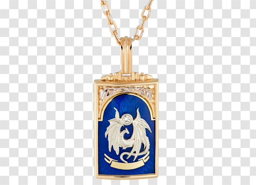 Locket Necklace Jewellery Cobalt Blue Transparent PNG