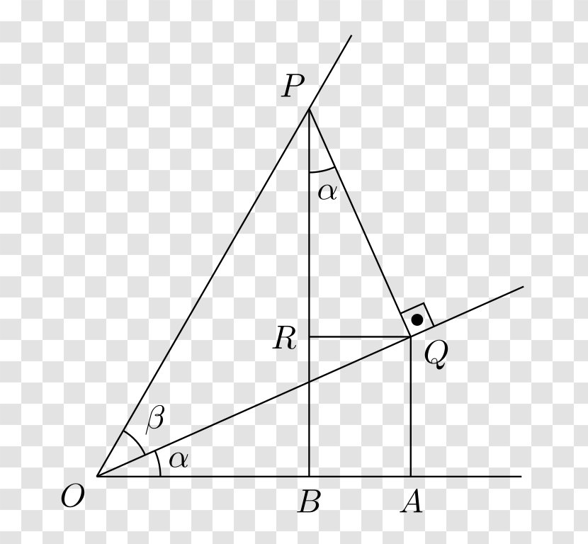 Triangle Proofs Of Trigonometric Identities Sine Functions Trigonometry - Area Transparent PNG