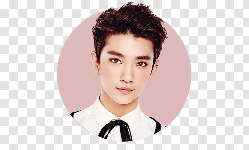 JOSHUA Seventeen Monsta X - Brown Hair - Jaw Transparent PNG