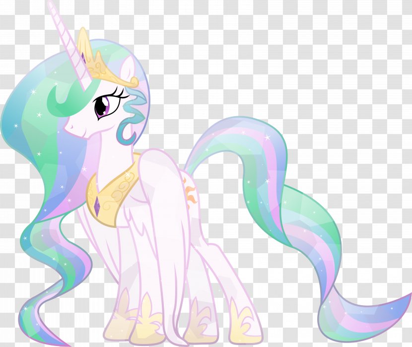 Princess Celestia Pony Luna Cadance Rarity - Flower - Unicorn Horn Transparent PNG