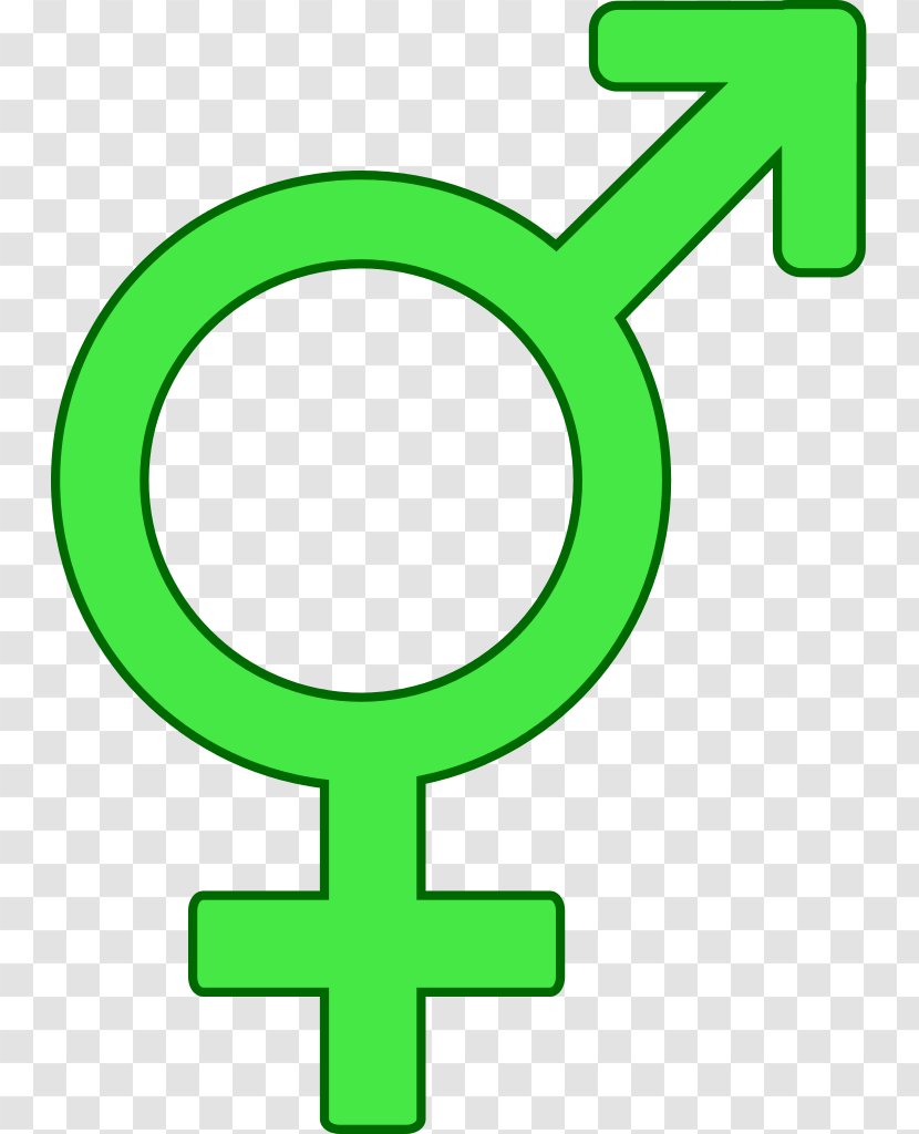 Gender Symbol Female Clip Art - Hermaphrodite - Symbole Transparent PNG