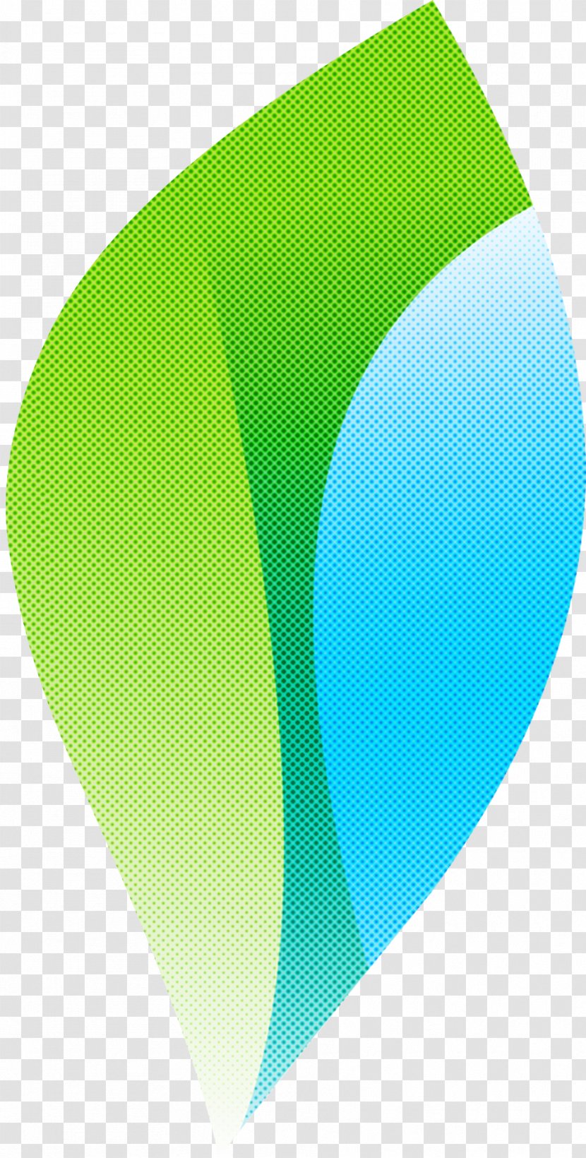 Green Yellow Line Aqua Leaf - Symbol Logo Transparent PNG
