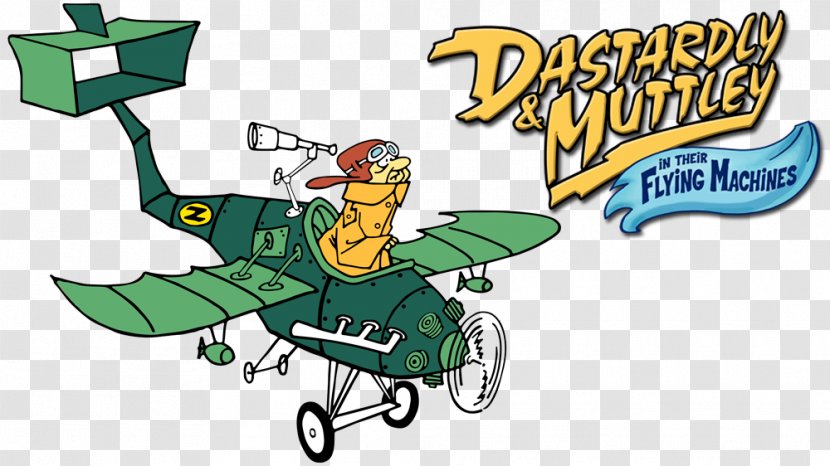 Dastardly & Muttley In Their Flying Machines - Cartoon - Season 1 Illustration Image Hanna-BarberaDastardly Transparent PNG