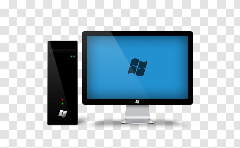 Dell Desktop Computer Microsoft Windows Personal Icon - Pc Image Transparent PNG