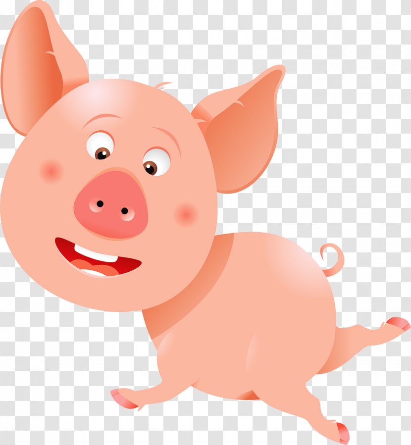 Domestic Pig Poster Advertising - Piggy Bank Transparent PNG