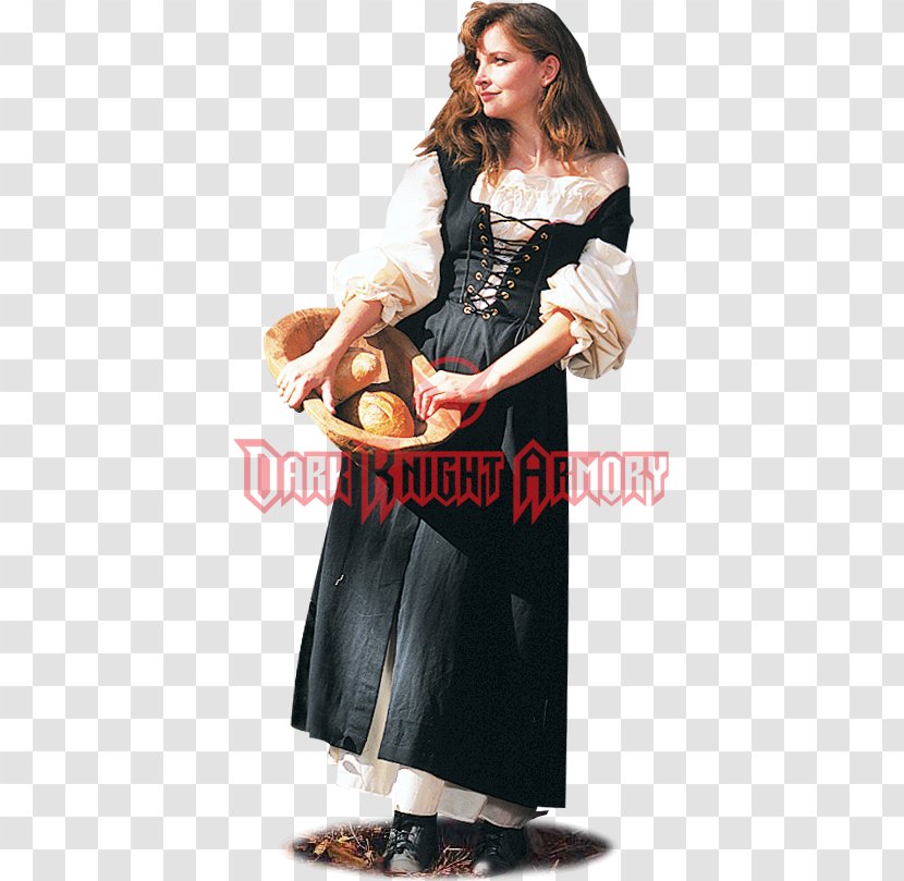 Middle Ages Costume English Medieval Clothing Dress Transparent PNG
