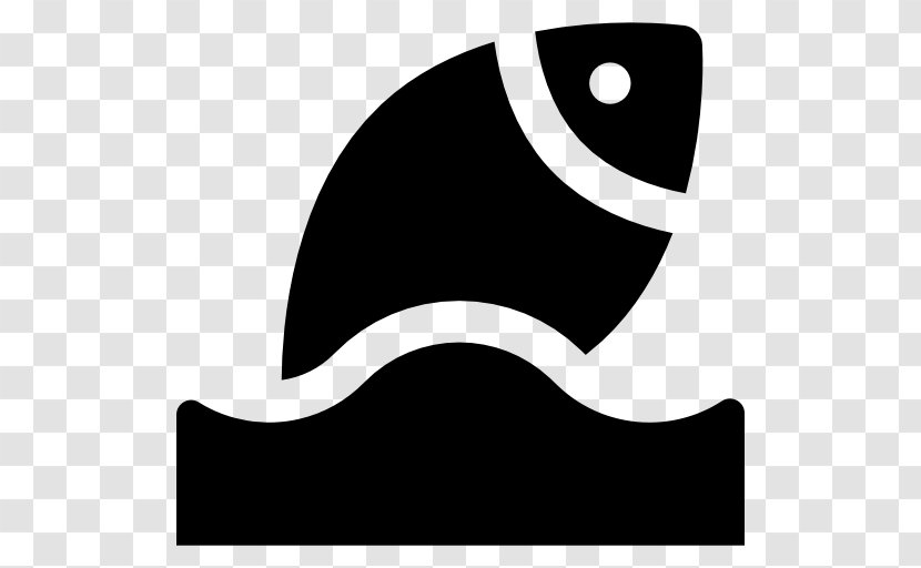 Fishing - Black And White - Logo Transparent PNG