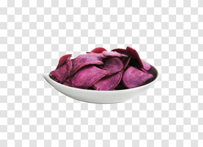 Potato Chip Sweet Snack - Crispy Chips Purple Transparent PNG