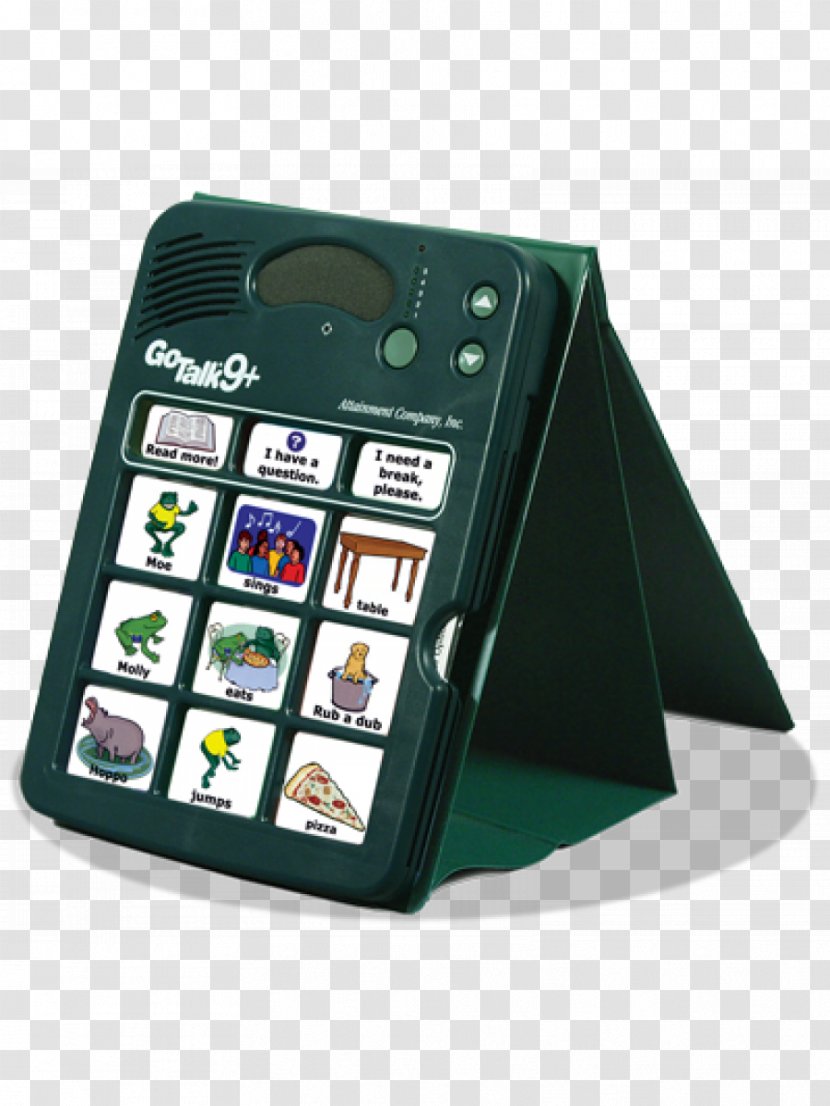 Augmentative And Alternative Communication GoTalk One Speech Child - Computer Hardware Transparent PNG