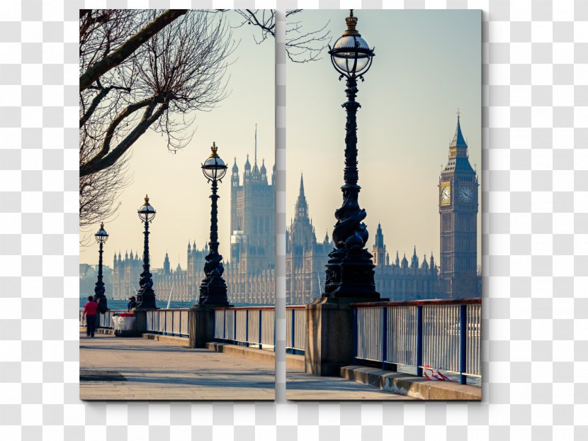 Big Ben Palace Of Westminster Bed And Breakfast Poster House - Landmark Transparent PNG