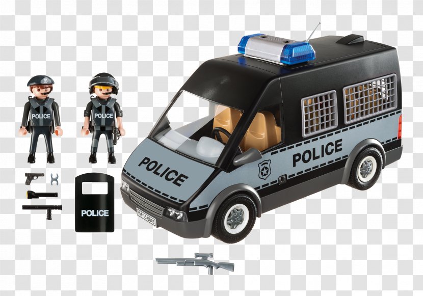 Police Car Van Playmobil - Vehicle Transparent PNG