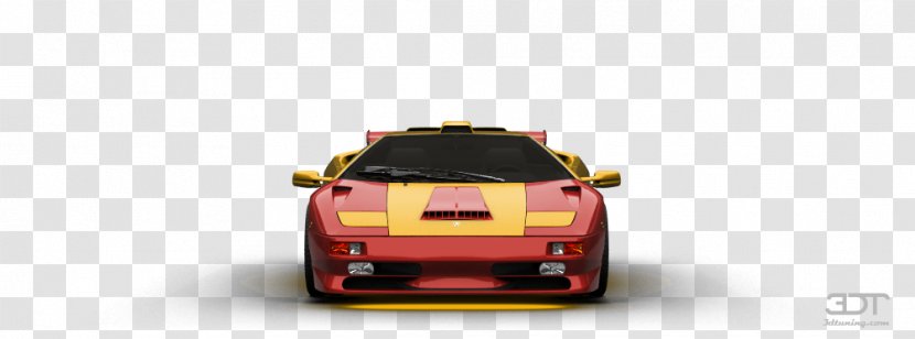 Supercar City Car Compact Automotive Design - Race - Lamborghini Diablo Transparent PNG