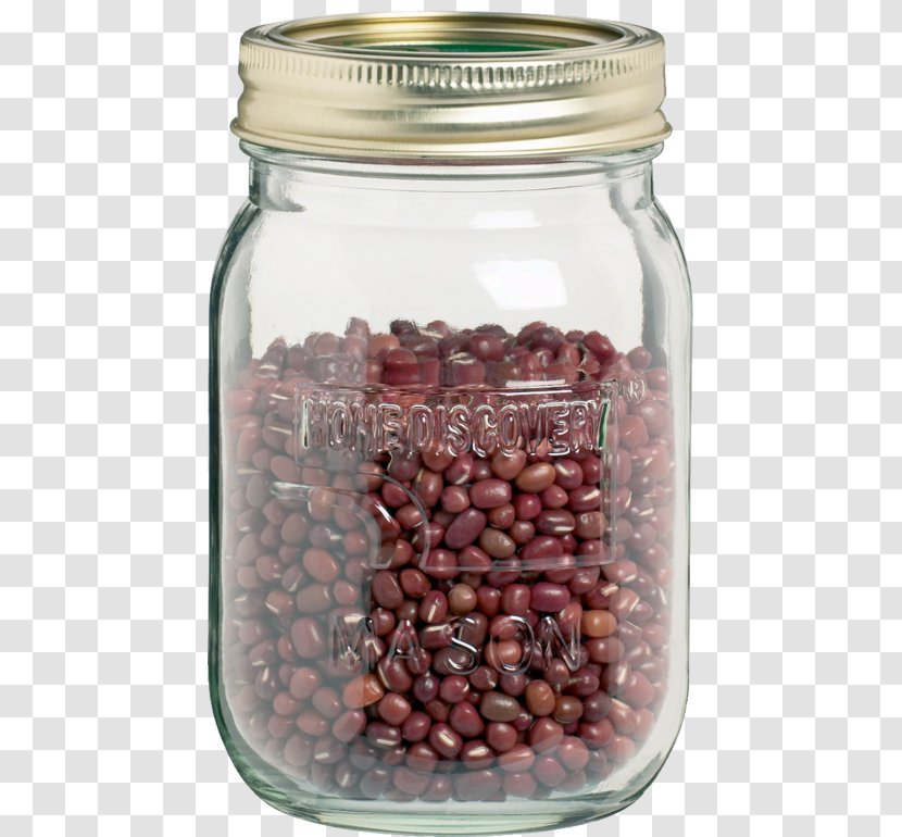 Mason Jar Glass Lid Food Preservation - Le Parfait - Beans Vejitble Transparent PNG